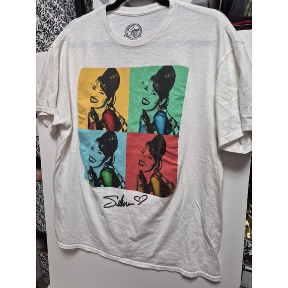 C life group Other - Selena Tour T Shirt Size Large Official Merchandise Short Sleeve White